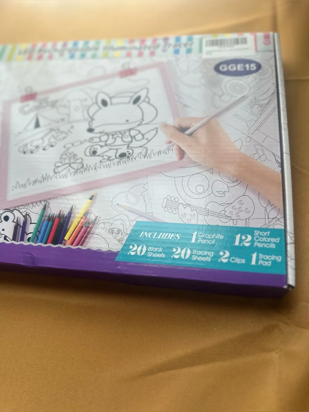 LooEooDoo Light Up Tracing Pad LED Rechargeable Illuminated Tracer GGE15